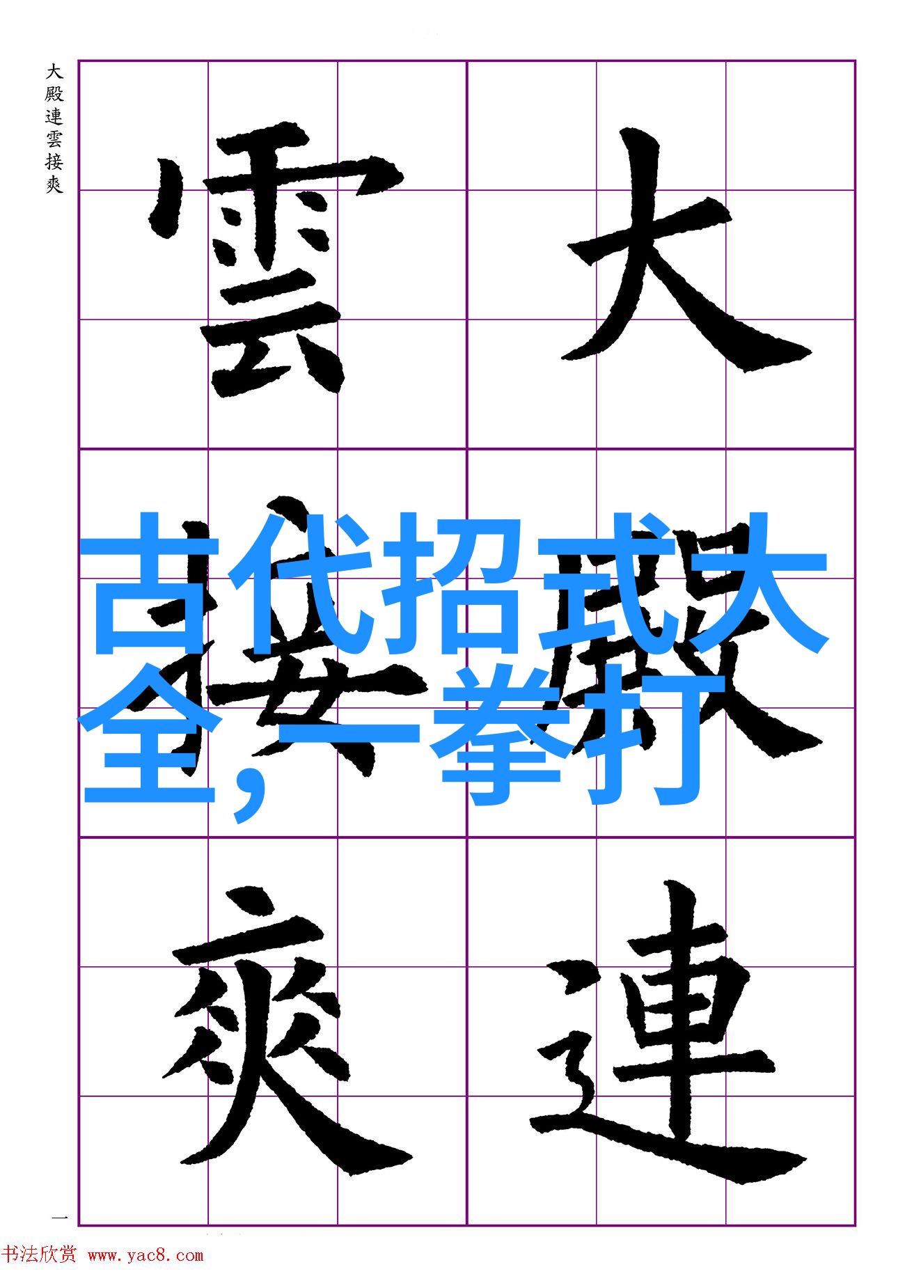 古朴高雅门派拳种自然之炮拳