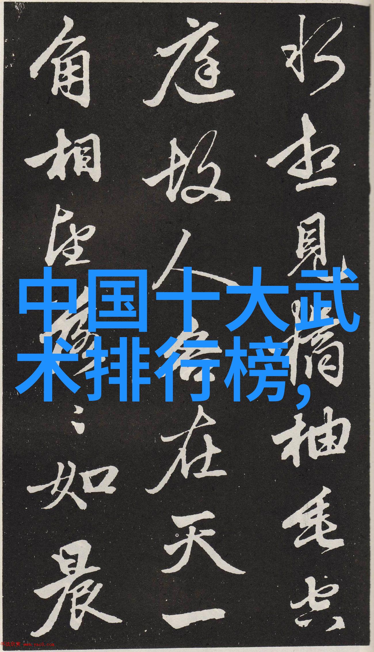 武林高手云集宝藏寻访记