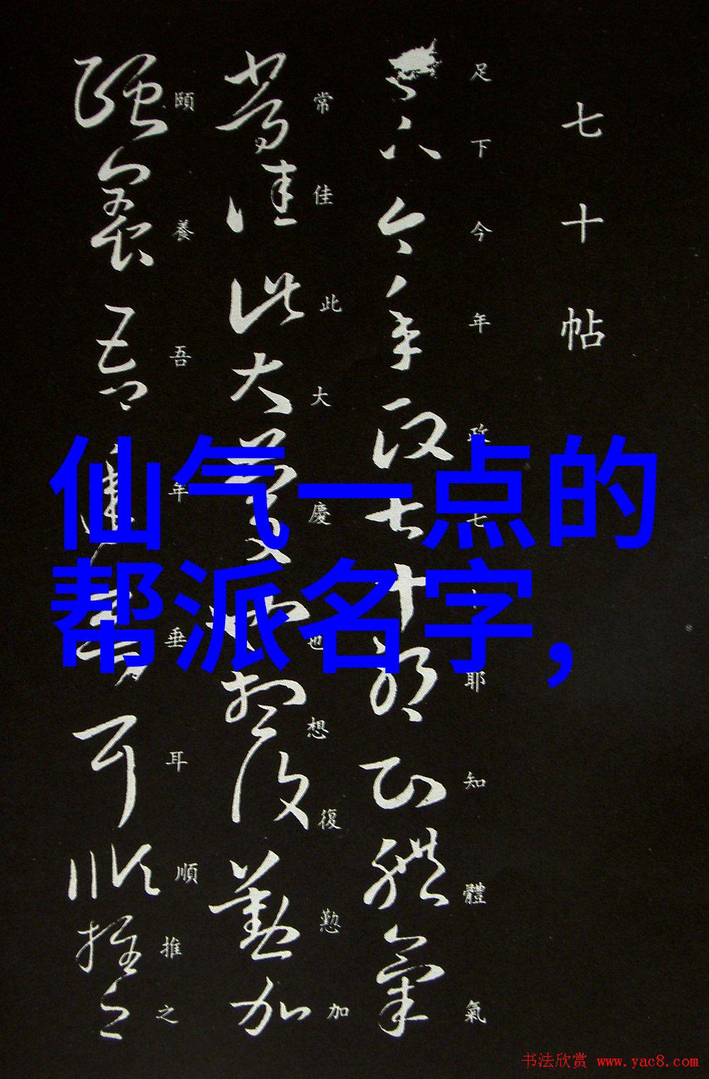 以女子为主的门派我说你听过娘家武功吗