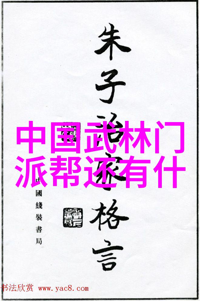从五行到九阳探索武林中不同派系的源起与发展