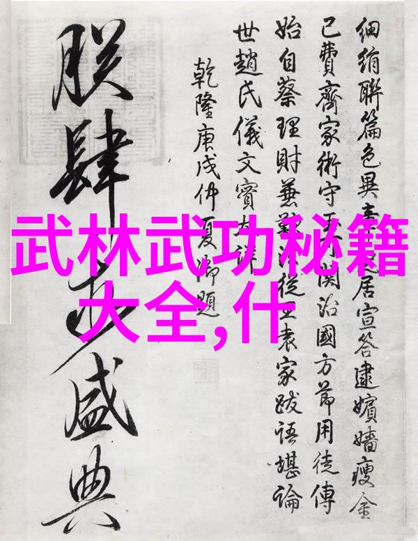 少林武功秘籍解密最隐秘的内家拳术
