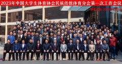 2023年湖北举行中国大学生体协民族传统体育分会