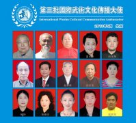 2013年第三批国际武术文化传播大使命名表彰大会
