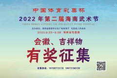 第二届海南武术节寻找会徽和吉祥物