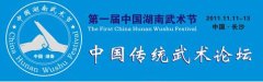 中国传统武术论坛征文指南